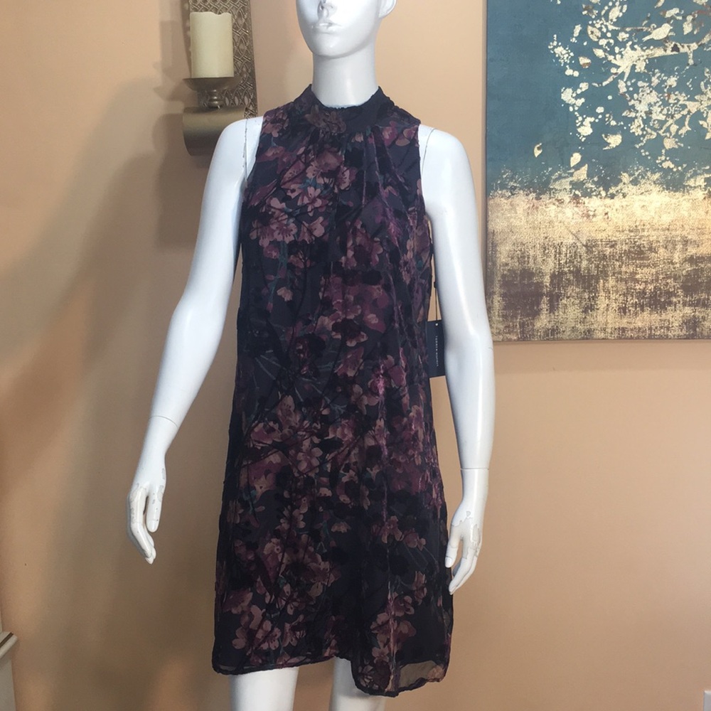 Tommy Hilfiger Women's Purple Floral Dress size 2
